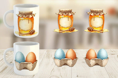 Mug Wrap Cozy Fall Farmers Market Sublimation artnoy 