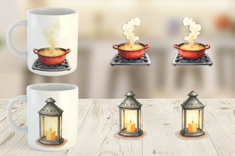 Mug Wrap Cozy Rainy Day Sublimation artnoy 