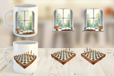 Mug Wrap Cozy Rainy Day Sublimation artnoy 