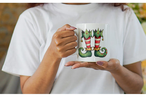 Mug Wrap Cozy Retro Christmas Sublimation artnoy 