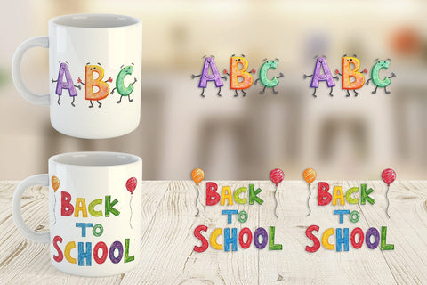 Mug Wrap Crayon Adventures Sublimation artnoy 