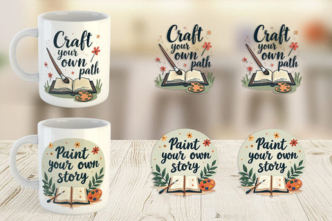 Mug Wrap Creative Pursuit Quotes Sublimation artnoy 