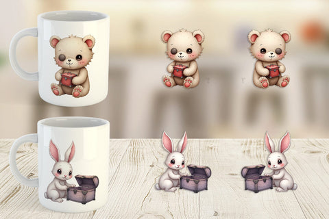 Mug Wrap Cursed Toybox Sublimation artnoy 