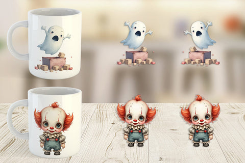 Mug Wrap Cursed Toybox Sublimation artnoy 