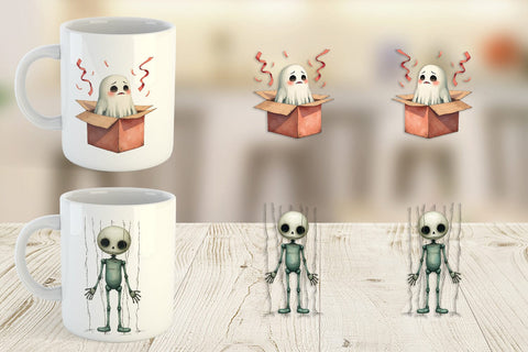 Mug Wrap Cursed Toybox Sublimation artnoy 