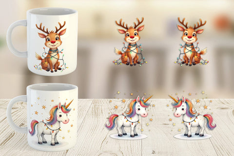 Mug Wrap Cute Christmas Crew Sublimation artnoy 