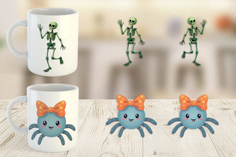 Mug Wrap Cute Halloween Sublimation artnoy 