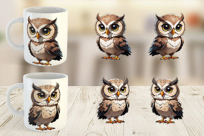 Mug Wrap Cute Lion Sublimation artnoy 