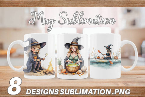 Mug Wrap Cute Summerwitch Vibes Sublimation artnoy 