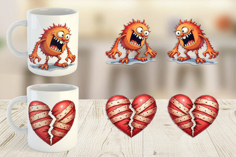 Mug Wrap Cyber Catastrophes Sublimation artnoy 