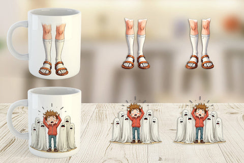 Mug Wrap Cyber Catastrophes Sublimation artnoy 