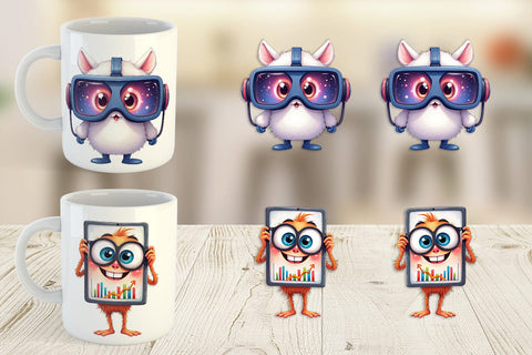 Mug Wrap Cyber Monday Craze Sublimation artnoy 