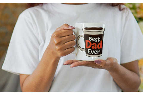 Mug Wrap Dad’s Coffee Mug Sublimation artnoy 