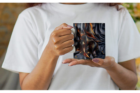 Mug Wrap Dark Silk Satin Sublimation artnoy 