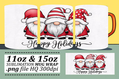 Mug wrap designs, create stunning drinkware gifts! , Xmas Sublimation afrosvg 
