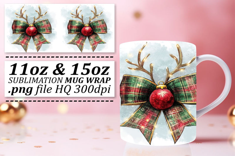 Mug wrap designs, create stunning drinkware gifts! , Xmas Sublimation afrosvg 
