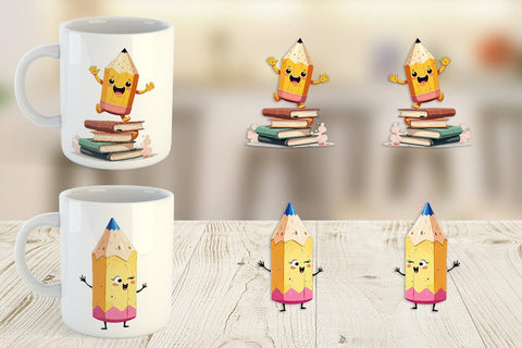 Mug Wrap Eager Pencil Sublimation artnoy 