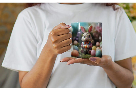 Mug Wrap Easter Bunny Sublimation artnoy 
