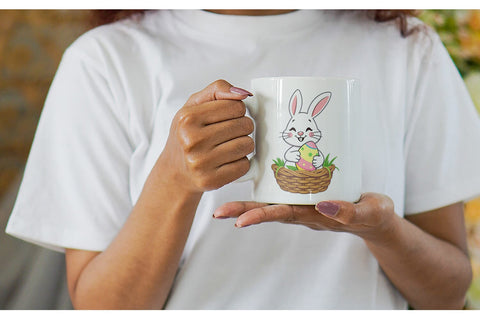 Mug Wrap Easter Bunny Sublimation artnoy 
