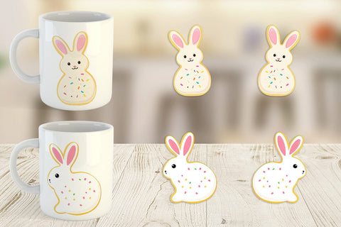 Mug Wrap Easter Cookie Sublimation artnoy 