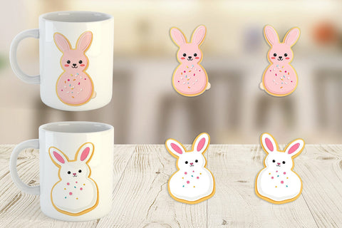 Mug Wrap Easter Cookie Sublimation artnoy 