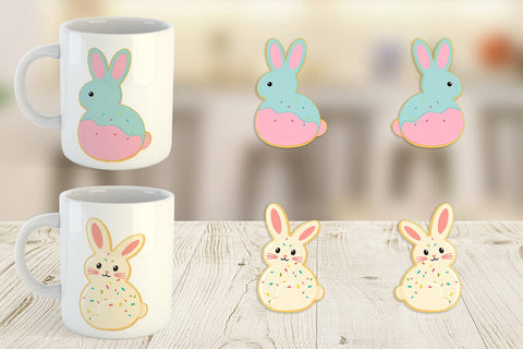 Mug Wrap Easter Cookie Sublimation artnoy 