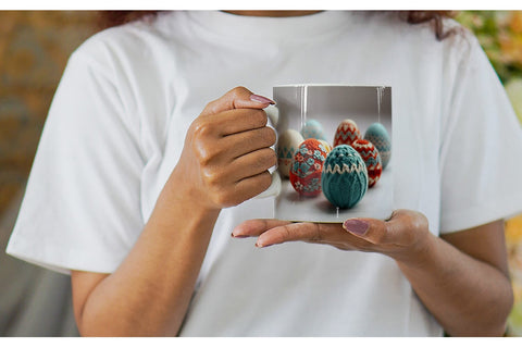 Mug Wrap Easter Egg Embroidery Sublimation artnoy 