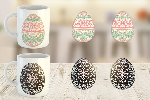 Mug Wrap Easter Egg Sublimation artnoy 