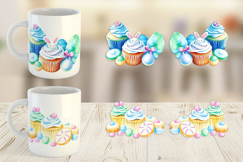 Mug Wrap Easter Treats Sublimation artnoy 