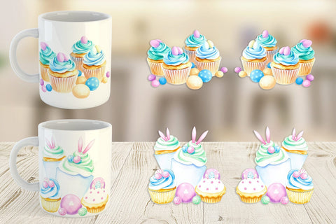 Mug Wrap Easter Treats Sublimation artnoy 