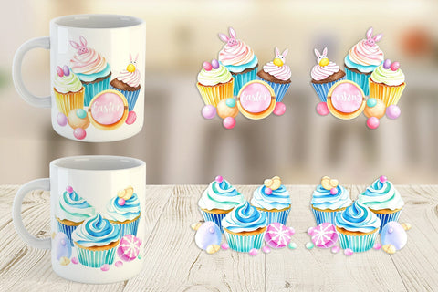 Mug Wrap Easter Treats Sublimation artnoy 
