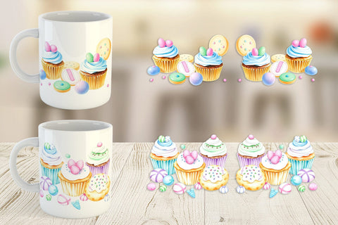 Mug Wrap Easter Treats Sublimation artnoy 