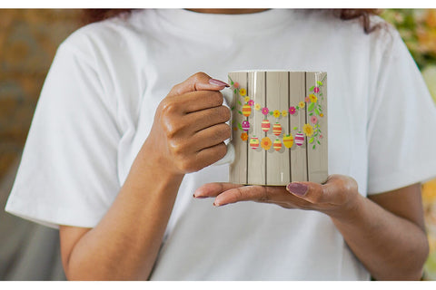 Mug Wrap Easter Wood Sublimation artnoy 