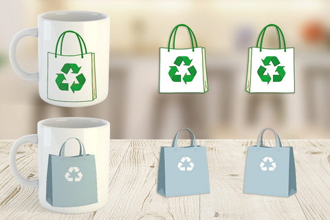 Mug Wrap Eco Bag Sublimation artnoy 