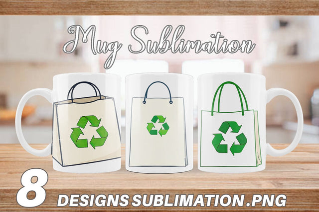 Mug Wrap Eco Bag Sublimation artnoy 