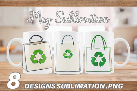 Mug Wrap Eco Bag Sublimation artnoy 