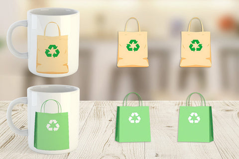 Mug Wrap Eco Bag Sublimation artnoy 