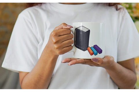 Mug Wrap Eraser and Chalk Sublimation artnoy 