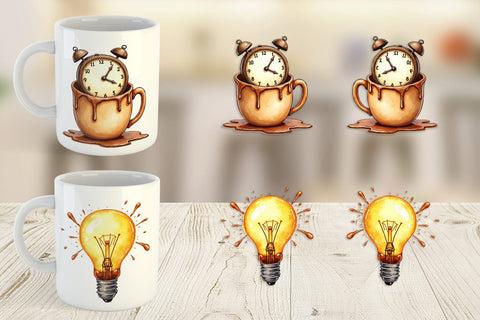 Mug Wrap Existential Espresso Abstract Tooncore Sublimation artnoy 