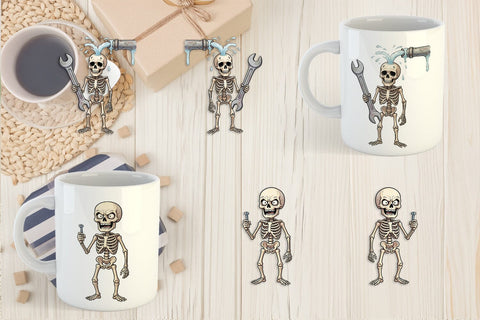 Mug Wrap Failed DIY Dad Bone Watercolor Sublimation artnoy 