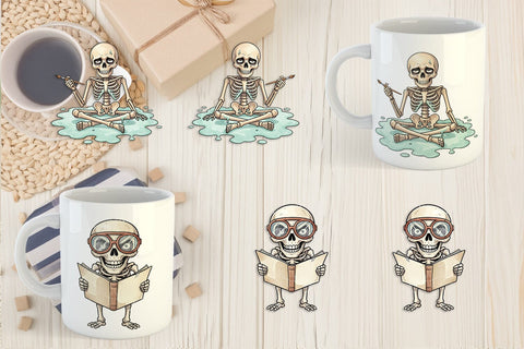 Mug Wrap Failed DIY Dad Bone Watercolor Sublimation artnoy 