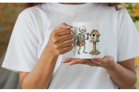 Mug Wrap Failed DIY Dad Bone Watercolor Sublimation artnoy 