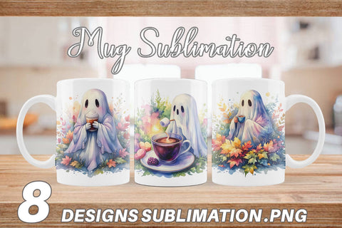 Mug Wrap Fall Pumpkin Spice Coffee Sublimation artnoy 