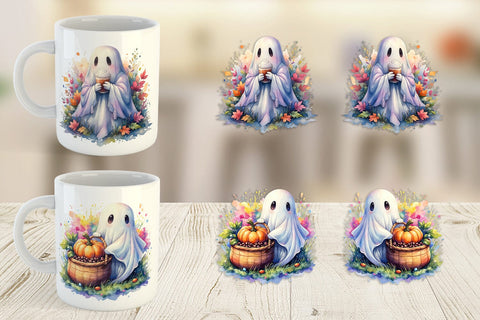 Mug Wrap Fall Pumpkin Spice Coffee Sublimation artnoy 