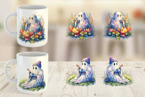 Mug Wrap Fall Pumpkin Spice Coffee Sublimation artnoy 