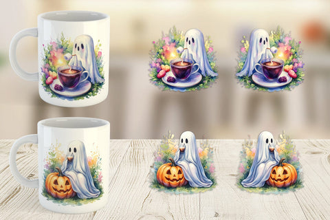 Mug Wrap Fall Pumpkin Spice Coffee Sublimation artnoy 