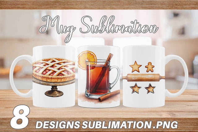 Mug Wrap Farmhouse Kitchen Sublimation artnoy 