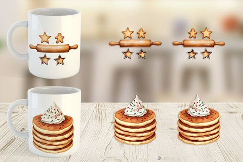 Mug Wrap Farmhouse Kitchen Sublimation artnoy 