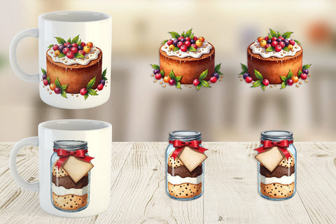 Mug Wrap Farmhouse Kitchen Sublimation artnoy 