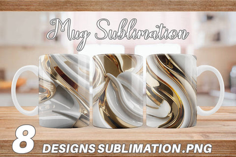 Mug Wrap Fluid Glossy Sublimation artnoy 